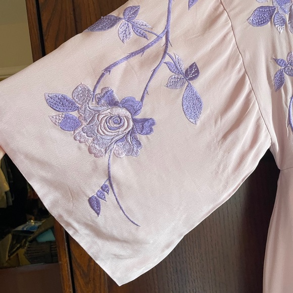 Embroidered floral dress ASOS - Picture 4 of 6